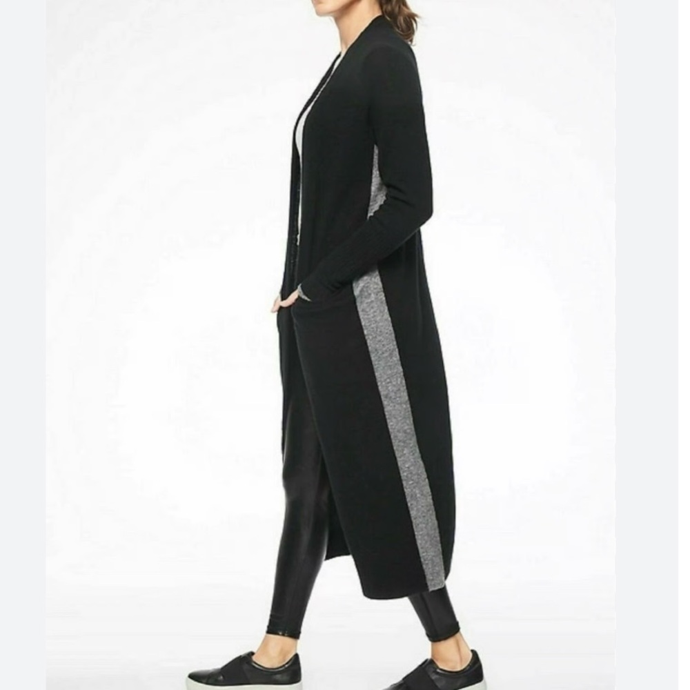 Athleta transit wrap Long open front Cardigan